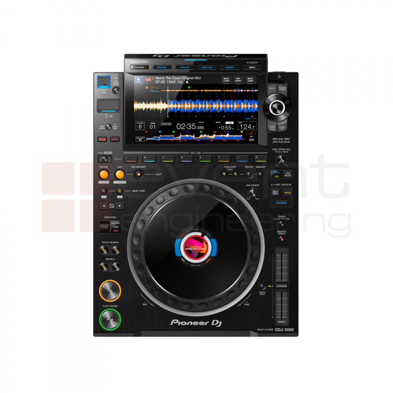 Pioneer CDJ-3000 Black Professional DJ multi player