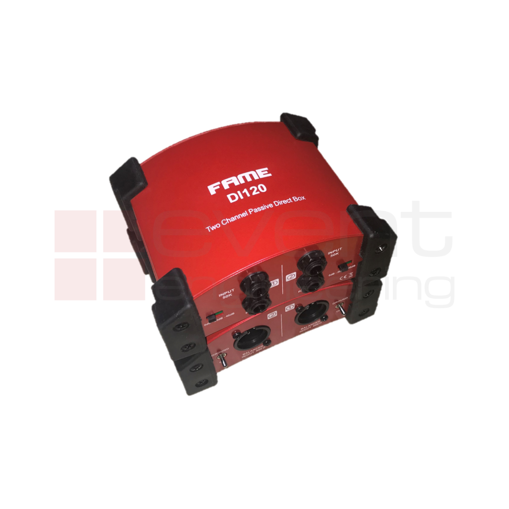 FAME DI120 Twin Passive DI Box – Event Engineering Hire