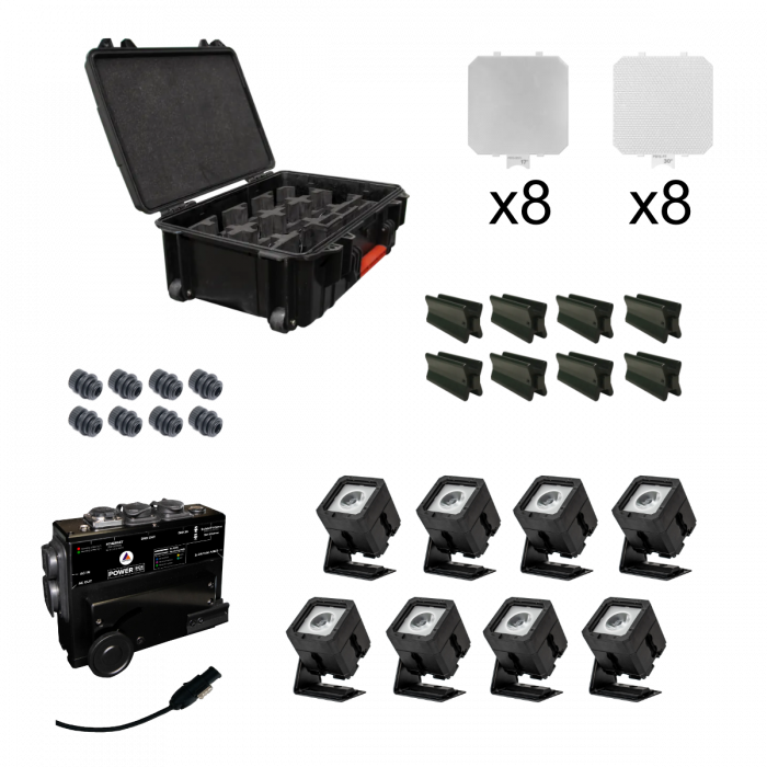 8 way Astera PixelBrick Kit