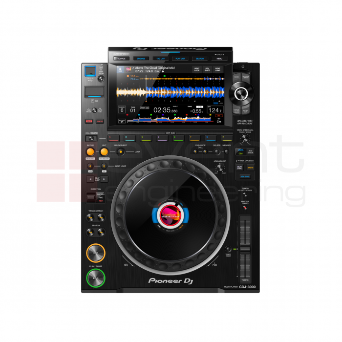 Pioneer CDJ-3000 Black Professional DJ multi player