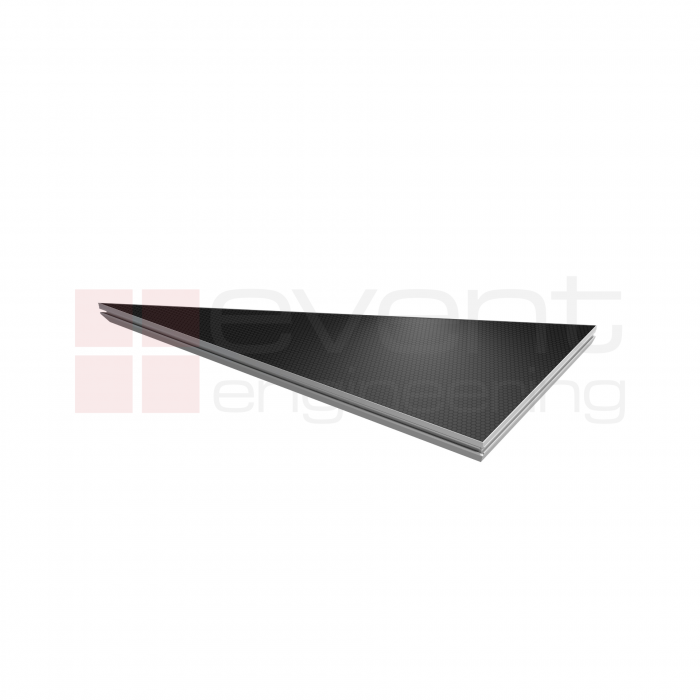 2M x 1M Global GT Stage Deck RIGHT hand triangle HEX deck (no holes)