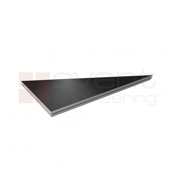 2M x 1M Global GT Stage Deck LEFT hand triangle HEX deck (no holes)
